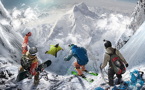 Steep Extreme Sport Game 4K, Sport, Game, Extreme, Steep, Tapety HD HD wallpaper