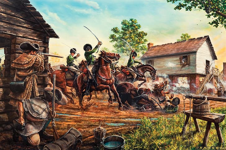 American Revolution, United States Army Rangers, HD wallpaper
