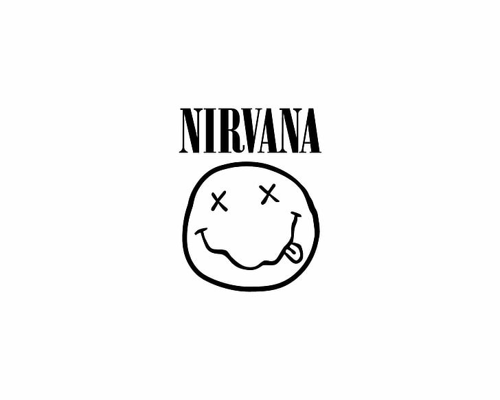 Nirvana Logo Black Wallpaper gambar ke 20