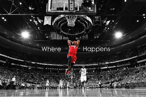 basket, NBA, 4K, LeBron James, Miami Heat, Sfondo HD HD wallpaper