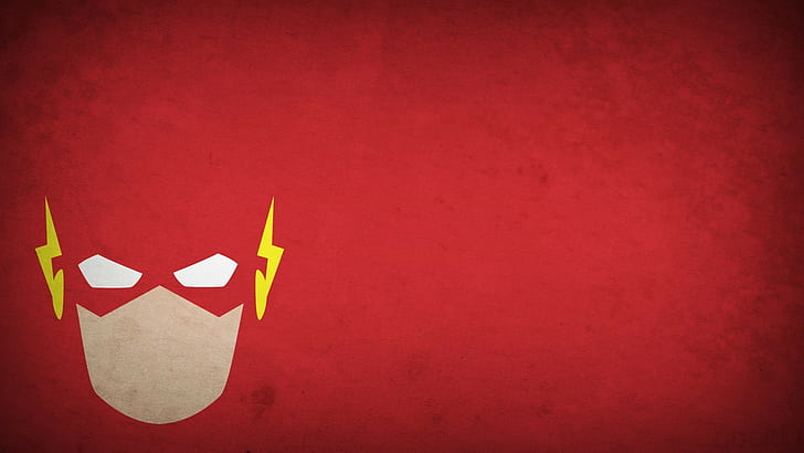 komik latar belakang sederhana dc komik pahlawan flash blo0p minimalis latar belakang merah superhero marvel sinematik semesta marvel pahlawan flash, Wallpaper HD
