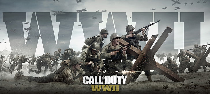 Call of Duty WWII, Call of Duty WW2, Call of Duty, Games, HD, 4K, 2017 Gry, Tapety HD