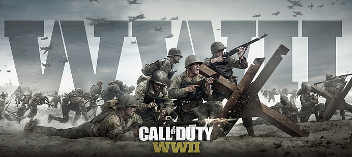 call of duty İkinci Dünya Savaşı, call of duty ww2, call of duty, oyunlar, hd, 4k, 2017 oyunları, HD masaüstü duvar kağıdı HD wallpaper