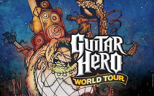 Guitar Hero: Мировое турне, HD обои HD wallpaper