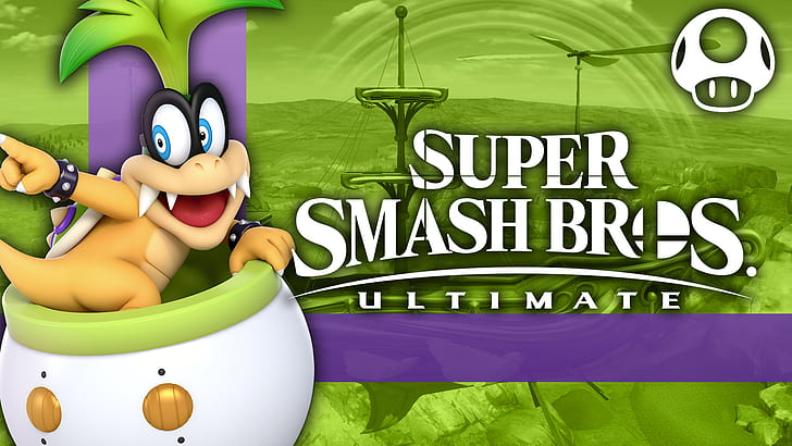 Video Game, Super Smash Bros. Ultimate, Iggy Koopa, HD wallpaper