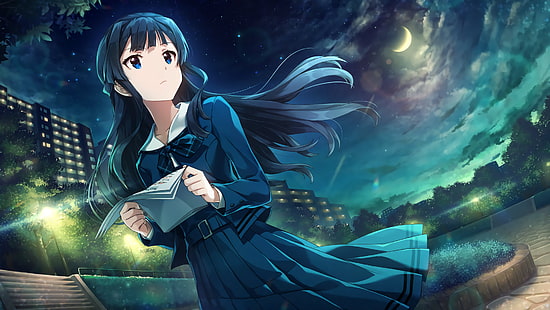 Anime, der iDOLM @ STER: Million Live !, Shizuka Mogami, HD-Hintergrundbild HD wallpaper