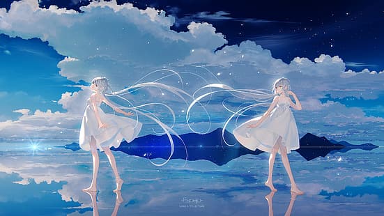  Luo Tianyi, anime girls, anime, HD wallpaper HD wallpaper