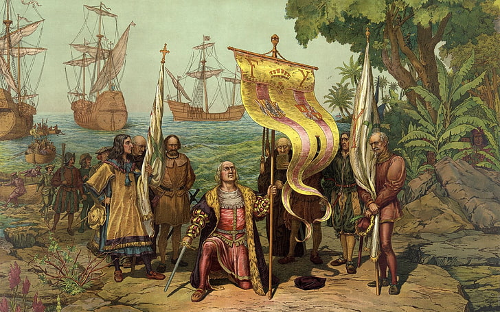 Христофор Колумб, HD тапет