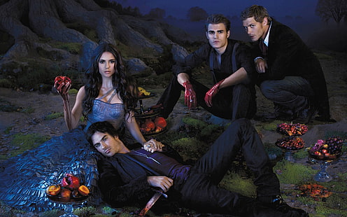 The Vampire Diaries 2013 TV Series, Vampire, Diaries, 2013, TV, Series, HD tapet HD wallpaper