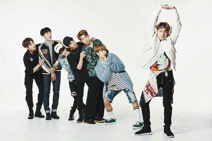 BTS, J - Hope, V, Jin, Suga, RM, Jimin, Jungkook, Fond d'écran HD