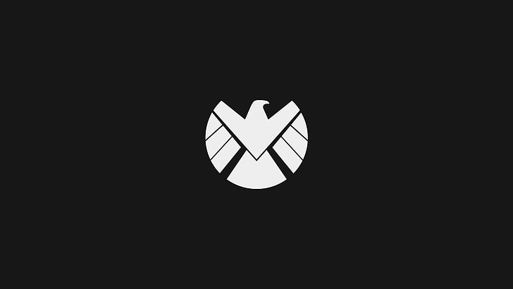 ilustrasi logo elang, S.H.I.E.L.D., Marvel Comics, Wallpaper HD
