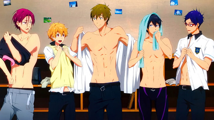 anime, anime boys, !, HD wallpaper