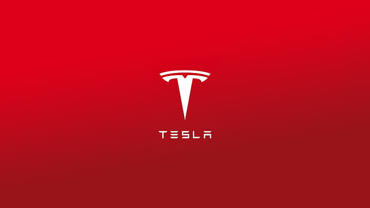 logo Tesla Motors, Tapety HD