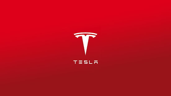Logo von Tesla Motors, HD-Hintergrundbild HD wallpaper