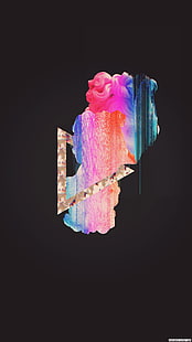Glitch Art, Vaporwave, abstrakt, HD-Hintergrundbild HD wallpaper