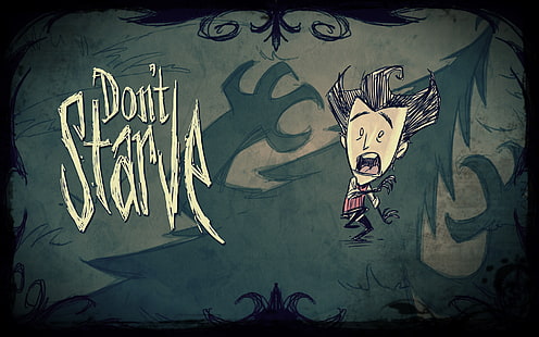 Don't Starve Drawing Sketch HD, don't starve illustration, video games, drawing, sketch, t, don, starve, HD wallpaper HD wallpaper