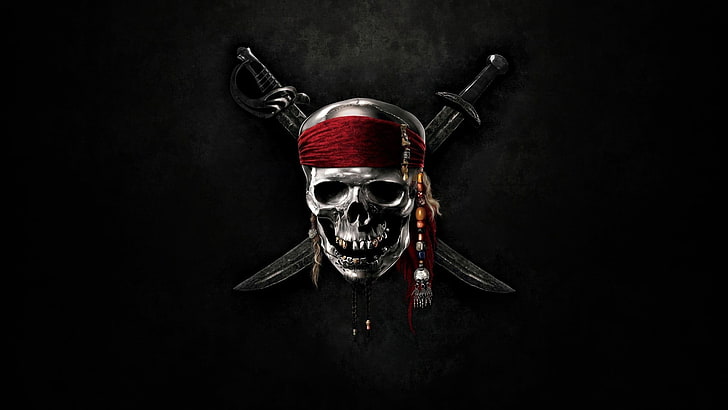 пиратские цифровые обои, фильмы, пираты карибского моря: на странных берегах, пираты карибского моря, HD обои