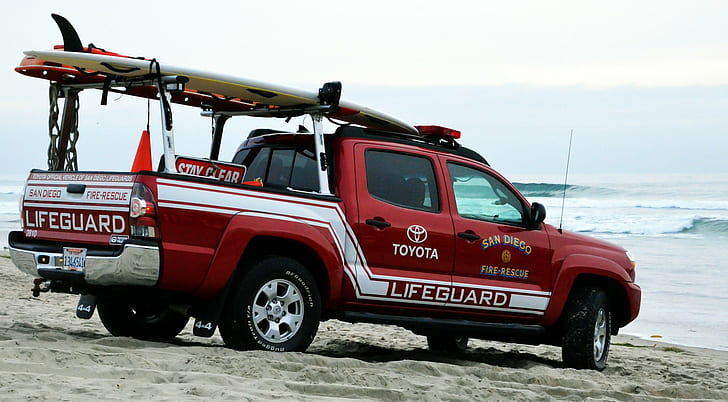 california, camion, mobil, departemen, darurat, api, penjaga pantai, medis, pompier, penyelamatan, suv, truk, usa, Wallpaper HD