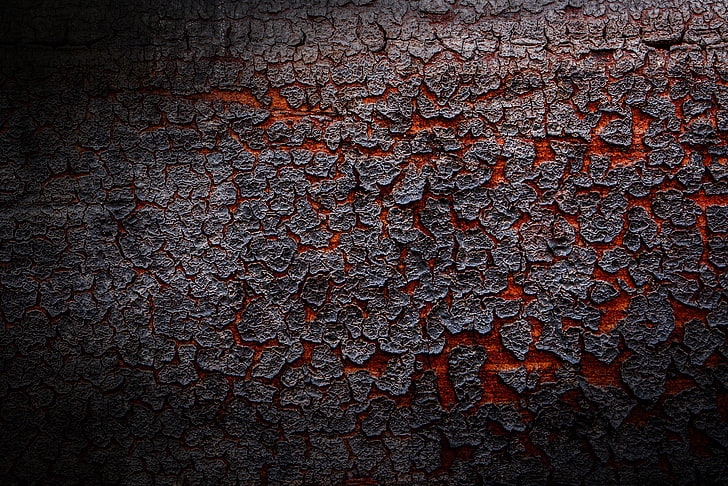 gray surface, texture, lava, bark, HD wallpaper