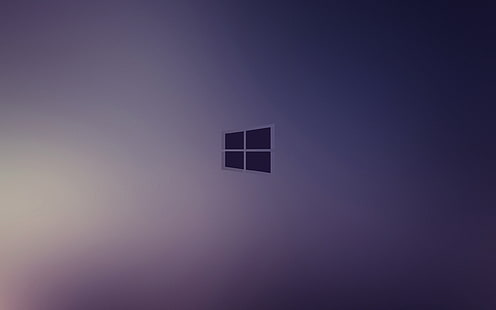 Logo Windows, Windows, Microsoft, logo, salut-technologie, violet, Fond d'écran HD HD wallpaper