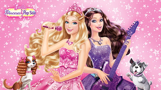 Barbie-Puppen, Barbies, Puppen, Mädchen, HD-Hintergrundbild HD wallpaper