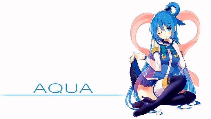 Aqua (KonoSuba), 코노 스 바라시이 Sekai ni Shukufuku wo!, HD 배경 화면