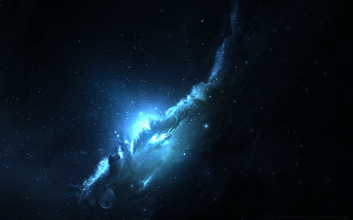 atlantis, nebula, starkiteckt, 4d, HD, HD wallpaper