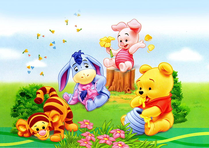 ภาพสวย ๆ ของ winnie the pooh, วอลล์เปเปอร์ HD