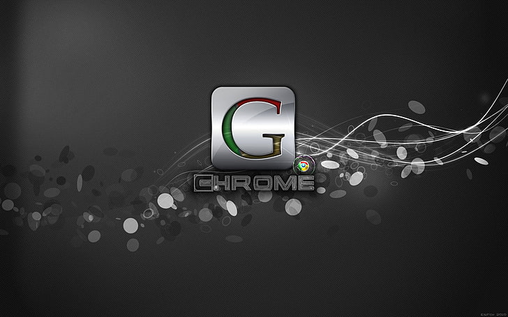 G Chrome, Google Chrome Text Art Hintergrundbild, Computer, Andere, HD-Hintergrundbild