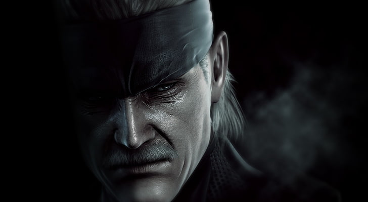 Metal Gear Solid 4, man game poster, Games, Metal Gear, HD wallpaper