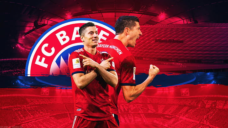Fußball, Robert Lewandowski, FC Bayern München, Polnisch, HD-Hintergrundbild