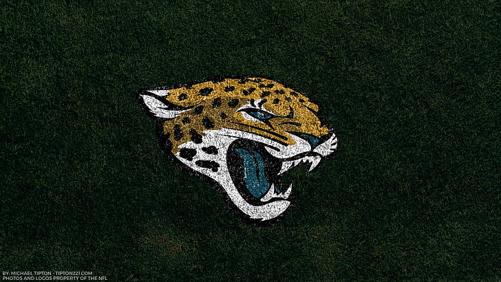 Sepak Bola, Jacksonville Jaguars, Emblem, Logo, NFL, Wallpaper HD