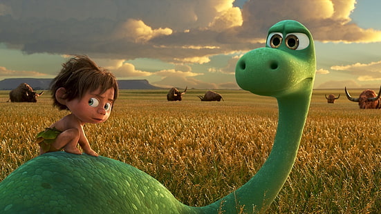 Film, Dobry dinozaur, Tapety HD HD wallpaper
