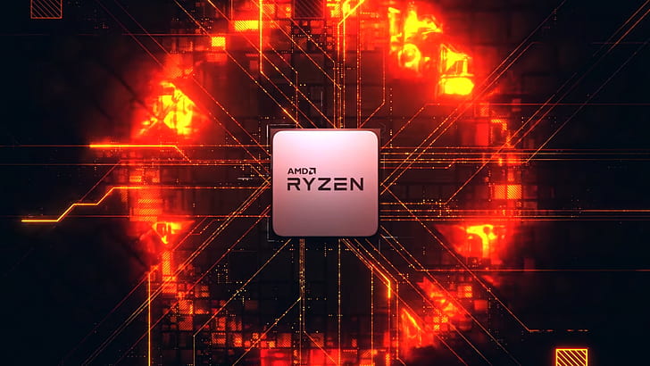 Teknoloji, AMD Ryzen, HD masaüstü duvar kağıdı