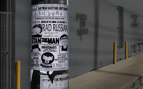 Wrestling South Park HD, Zeichentrick / Comic, Park, Wrestling, Süden, HD-Hintergrundbild HD wallpaper