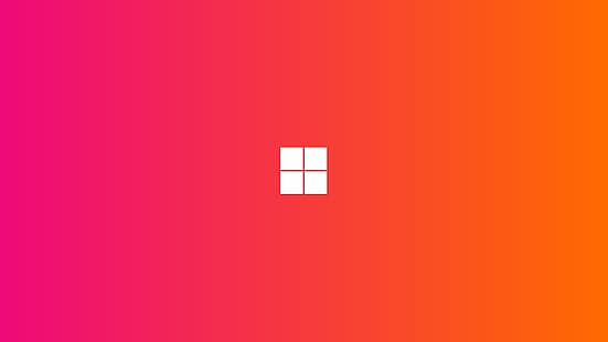 Windows 10, windows 11, minimalizm, abstrakcja, gradient, Microsoft, Tapety HD HD wallpaper