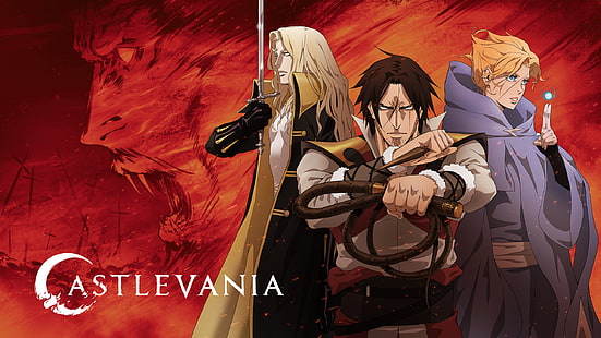 Castlevania, Alucard (Castlevania), Sypha Belnades, Trevor Belmont, HD-Hintergrundbild HD wallpaper