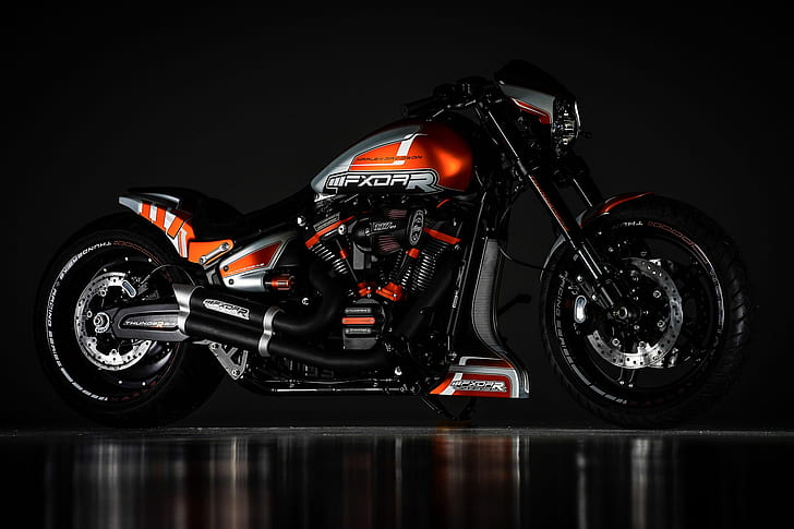 Motos, Moto personnalisée, Harley-Davidson, Thunderbike Customs, Fond d'écran HD