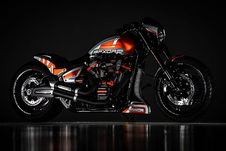 Motorcyklar, anpassad motorcykel, Harley-Davidson, Thunderbike Customs, HD tapet HD wallpaper