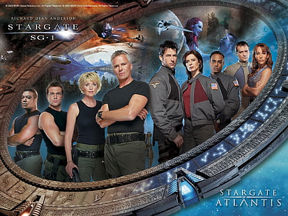 acción, aventura, atlantis, drama, ciencia ficción, series, stargate, televisión, Fondo de pantalla HD HD wallpaper