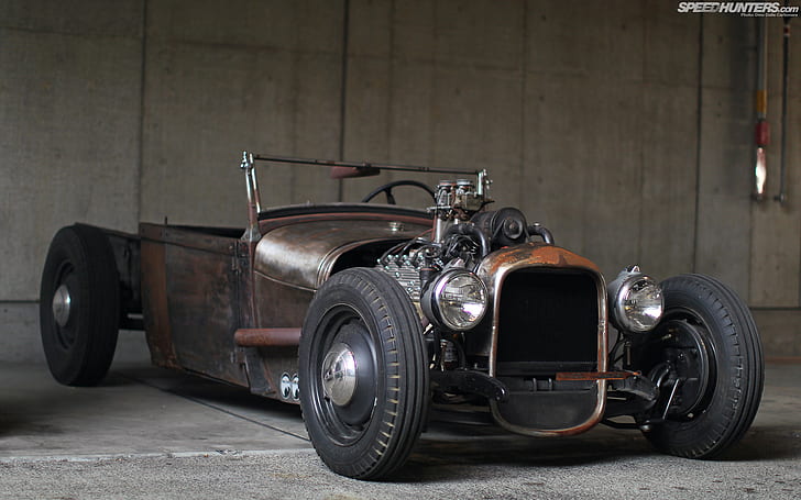 Classic Car Classic Hot Rod Rat Rod Rust HD, cars, car, classic, hot, rod, rat, rust, HD wallpaper
