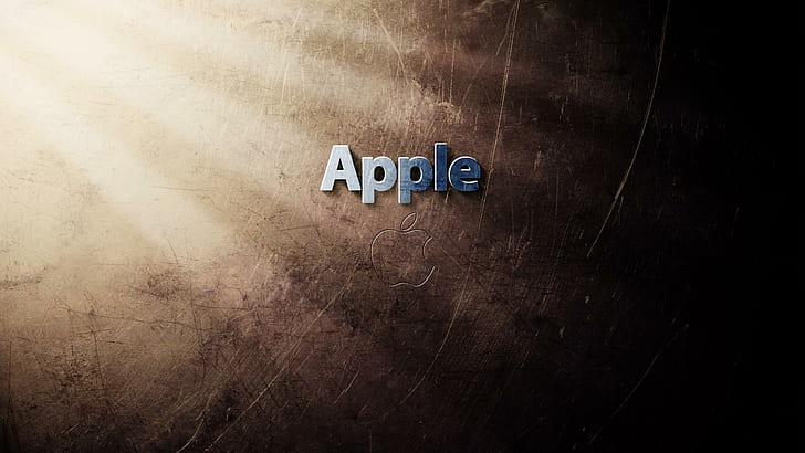 Прохладный логотип Apple, обои Apple, логотип, яблоко, круто, бренд и логотип, HD обои