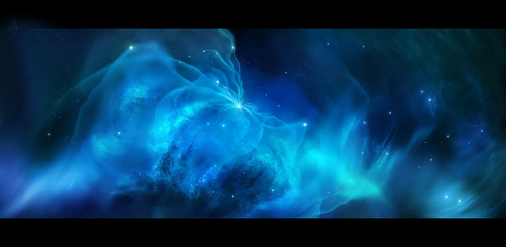 Weltraum, Sterne, Nebel, Weltraumkunst, JoeyJazz, HD-Hintergrundbild