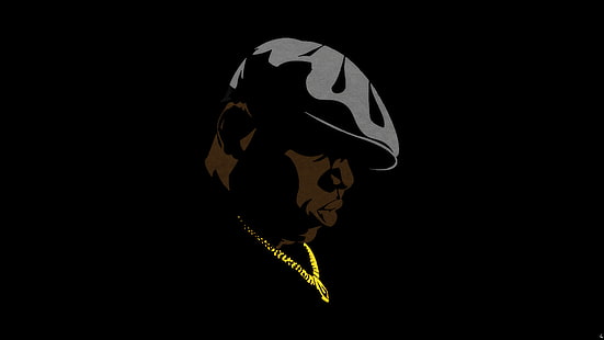 The Notorious B.I.G., Rap, Fan Art, Remaster, digitale Kunst, Photoshop, Adobe Illustrator, Hip Hop, HD-Hintergrundbild HD wallpaper