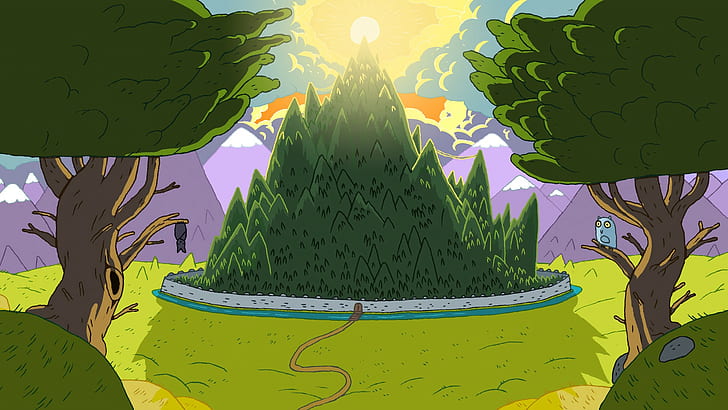 Adventure Time, Sfondo HD