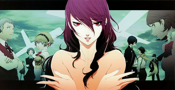 Persona, Persona 3, Mitsuru Kirijo, HD-Hintergrundbild HD wallpaper