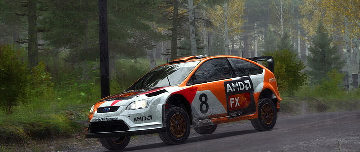 DiRT Rallye, AMD, HD-Hintergrundbild