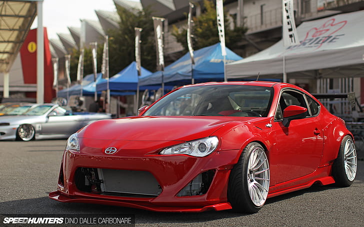 Toyota FR-S GT86 Scion HD, red coupe, mobil, s, toyota, scion, fr, gt86, Wallpaper HD