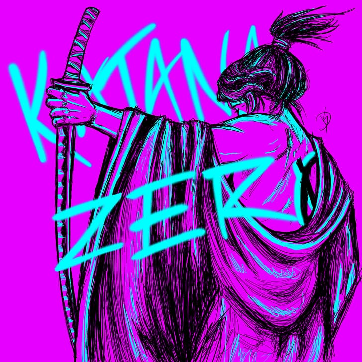 Katana Zero, samurai, katana, Wallpaper HD