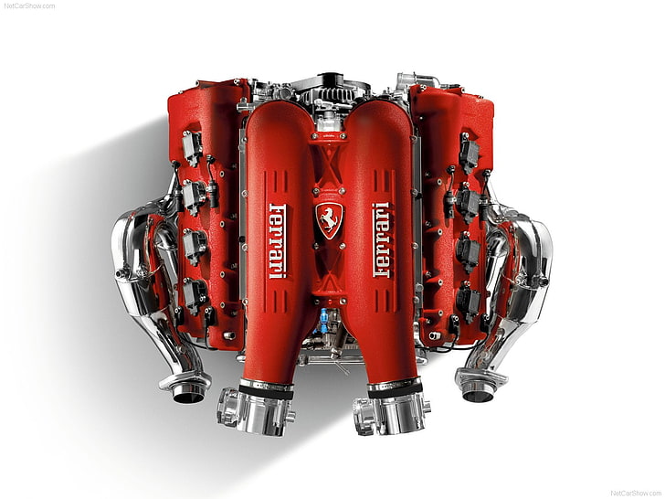 2005, Motor, F430, Ferrari, HD-Hintergrundbild